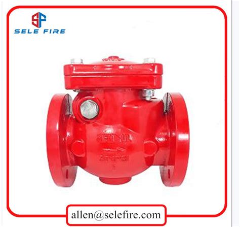 Ul Fm Approved Flange Ends Ductile Iron Check Valve For Fire Protection China Ul Fm Listed