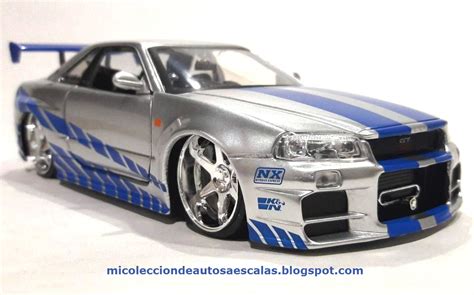 Mi Colecci N De Autos A Escala Brians Nissan Skyline Gt R R Fast