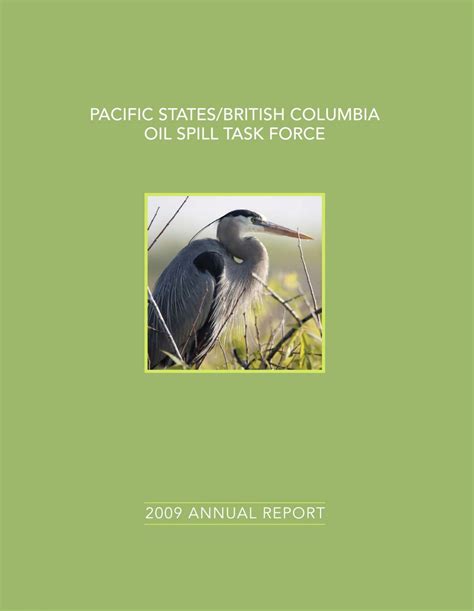 2009 Pacific States British Columbia Oil Spill Task Force