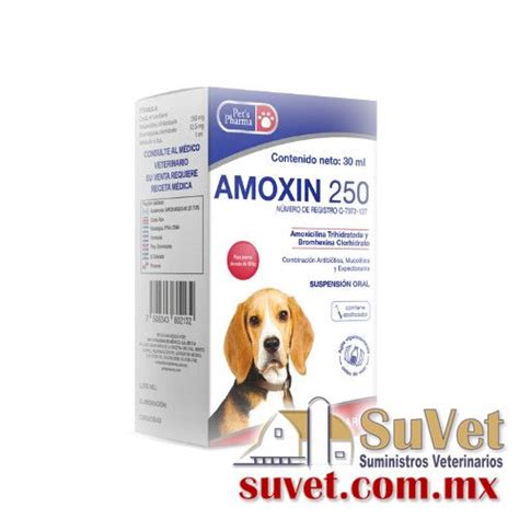 Amoxin Frasco De Ml Suvet