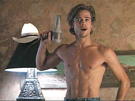 Brad Pitt Exposes His Muscle Body Naked Male Celebrities