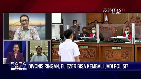 Eliezer Akan Hadapi Sidang Kode Etik Polri Pengamat Kepolisian Sudah