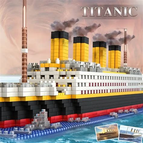 Titanic Micro Mini Building Blocks Set Titanic Toy Temu