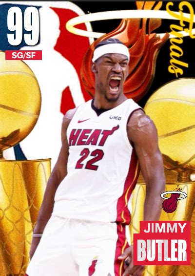 NBA 2K23 2KDB Custom Card Finals Jimmy Butler