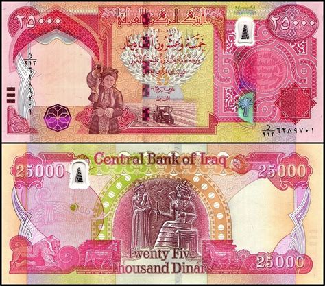 Iraq Dinars X New Uncirculated K Iqd