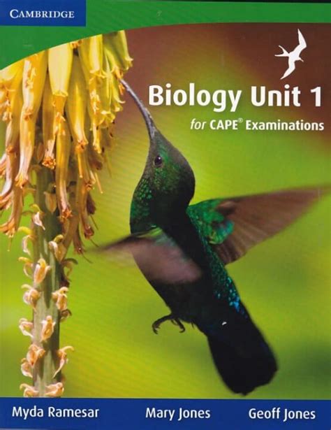 Biology Unit For Cape Examinations Booksmart