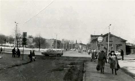 Tartu Kesklinn Vaade Raekoja Suunas Ajapaik