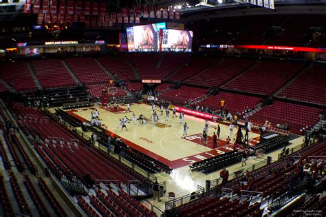 Xfinity Center College Park Maryland Seating Chart