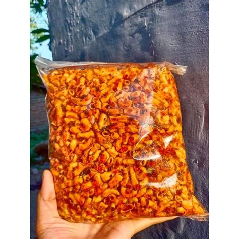 Jual Makaroni Bantat Kriuk Extra Pedas Daun Jeruk Isi Kg Promo