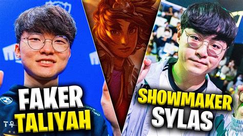 ¡duelo Epico En Korea Faker Taliyah Vs Showmaker Sylas Lo Domo