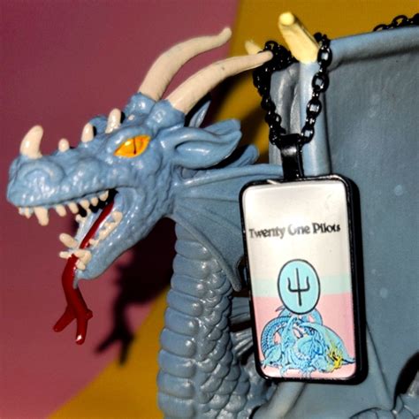 Accessories Handmade Twenty One Pilots Scaled Icy Trash Dragon