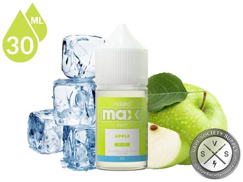 Apple Ice Naked Salt Max Ml