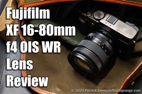 Fujifilm XF 16 80mm F4 R OIS WR Lens Review LaptrinhX News