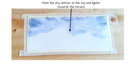 Simple Watercolor Mountain Tutorial for Beginners - My Art Aspirations