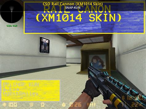 CSO Rail Cannon (XM1014 Skin) [Counter-Strike 1.6] [Mods]