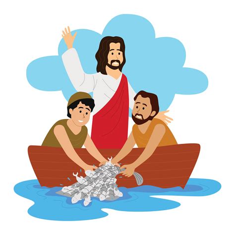 Jesus And His First Disciples Simon Peter And Andrew Who Were Fishermen