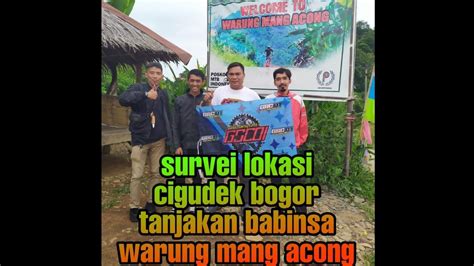 Survei Lokasi Ke Warung Mang Acong Tanjakan Babinsa Cigudek Bogor