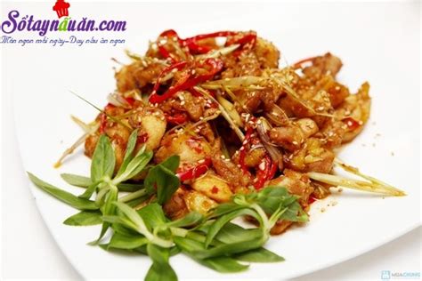 Hướng Dẫn Cách Làm Món Gà Rang Xả ớt Ngon Tuyệt Cú Mèo