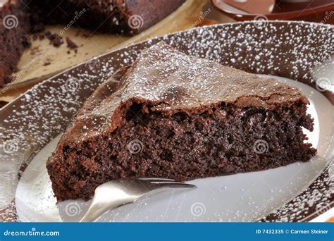 Luxurious Chocolate Cake Stock Image Image Of Appetizing 7432335
