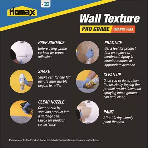 3 Cans 25 Oz Homax Wall Texture Pro Grade 25 Oz Orange Peel Adjusting