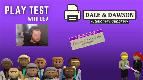 Dale & Dawson Stationery Supplies Developer Gameplay #1 - YouTube