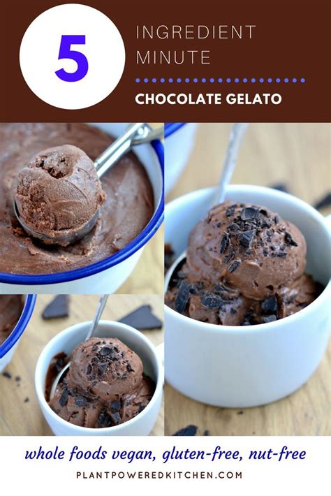 Vegan Chocolate Gelato Ready In 5 Minutes With 5 Ingredients