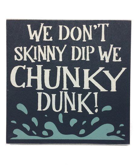 Saras Signs Navy We Chunky Dunk Wall Sign Zulily Wall Signs Chunky