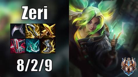 Zeri Vs Miss Fortune ADC Patch 12 17 Euw1 CHALLENGER YouTube