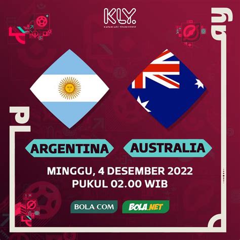 Link Live Streaming Argentina Vs Australia Di Piala Dunia 2022 Tonton