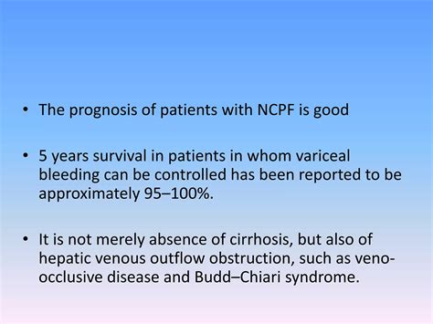 Non Cirrhotic Portal Fibrosis Ppt