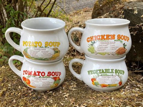 Soup Recipe Mugs Rnostalgia