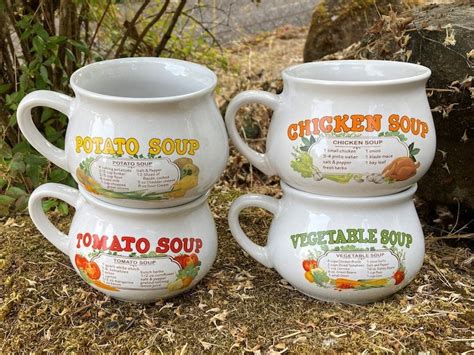 Soup Recipe Mugs : r/nostalgia