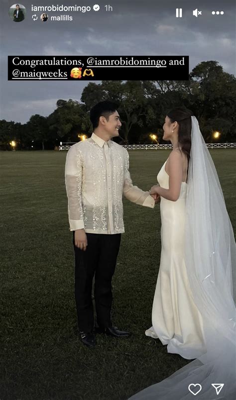 Robi Domingo And Maiqui Pineda Release Official Wedding Photos Just