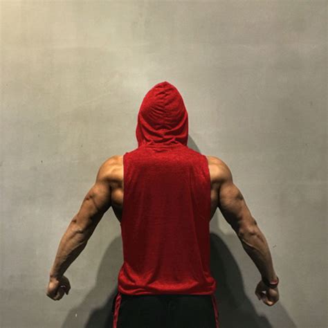 2020 Mens Brand Hot Men Gym Clothing Bodybuilding Stringer Hoodie Tank