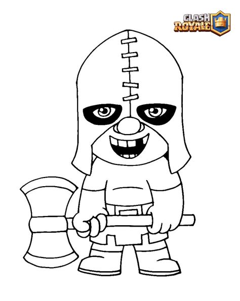 Dibujos De Clash Royale Para Colorear Wonder Day — Dibujos Para Colorear Para Niños Y Adultos