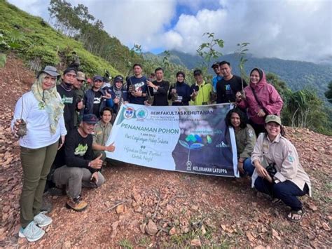 Perumda Tm Palopo Dan Unanda Tanam Pohon Di Catchment Area Kabar