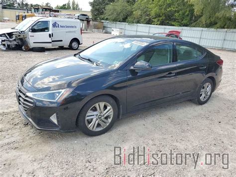 Report 5NPD84LF4LH581267 HYUNDAI ELANTRA 2020 BLACK GAS Price And