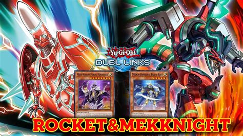 ROCKET MEKKNIGHT DUEL LINKS DECK JAN2024 RANKED DUEL YU GI OH DUEL