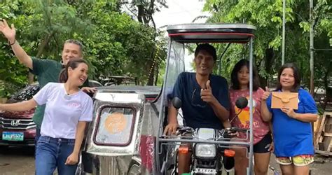 Raul Dillo Achieves Dream of Having His Own Tricycle