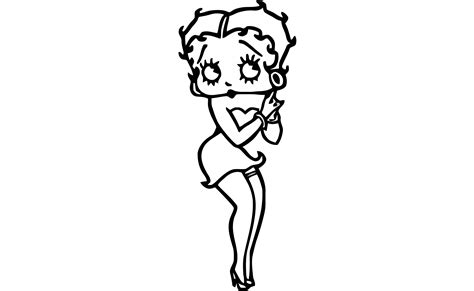 Betty Boop We Coloring Page 122