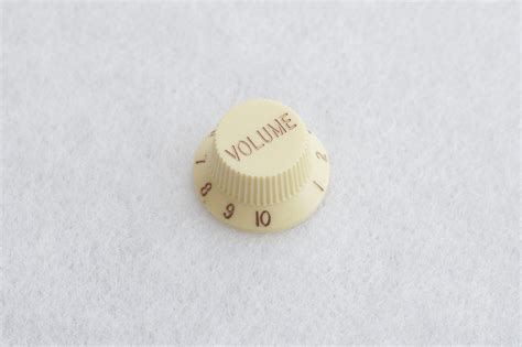 Tone Drive Volume Knob Cream Sv Guitars