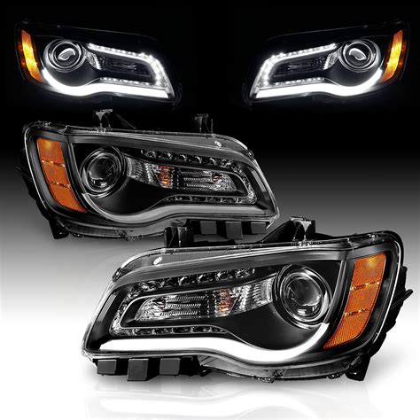 Amazon ACANII For 2011 2014 Chrysler 300 Halogen Factory Style