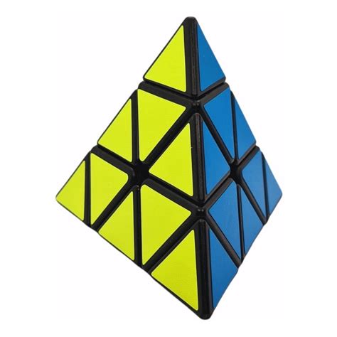 Cubo Magico Pyraminx Pir Mide Tri Ngulo Profissional Black Submarino