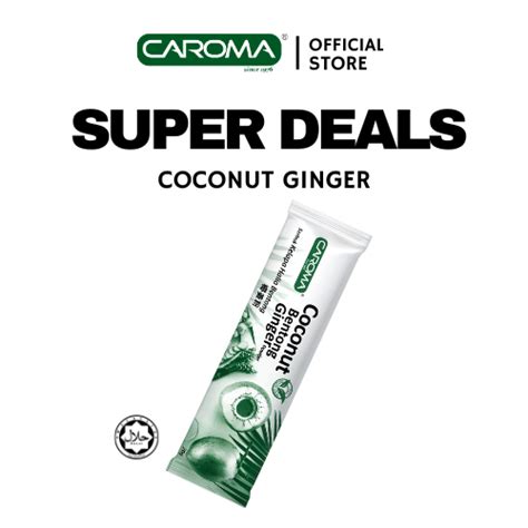 Caroma Coconut Bentong Ginger Powder G X S Shopee Malaysia