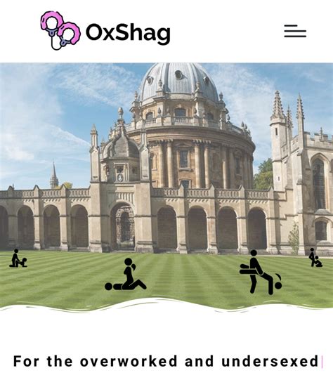 The Rise And Fall Of Oxshag Oxford Unis Casual Sex Database With