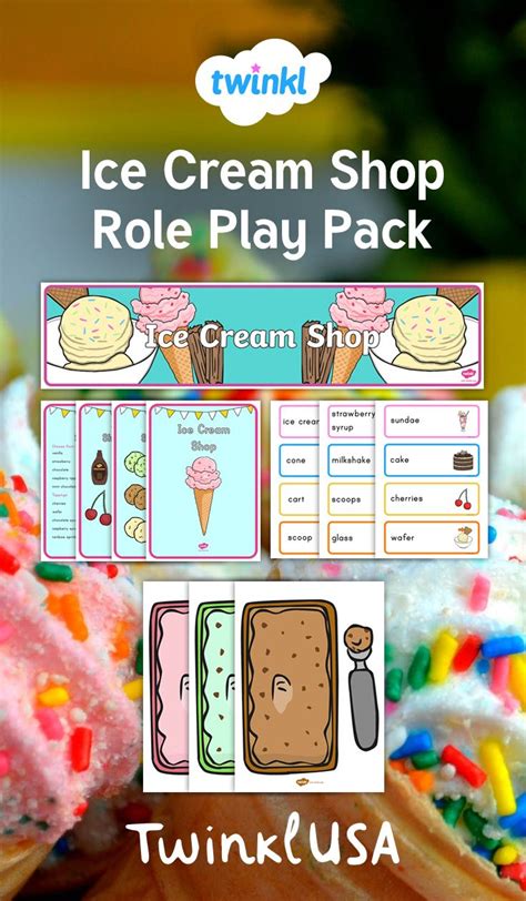 Free Ice Cream Shop Dramatic Play Printables Artofit