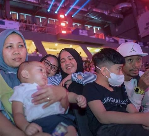 Momen Rafathar Rayyanza Nonton Basket Raffi Vs Gading