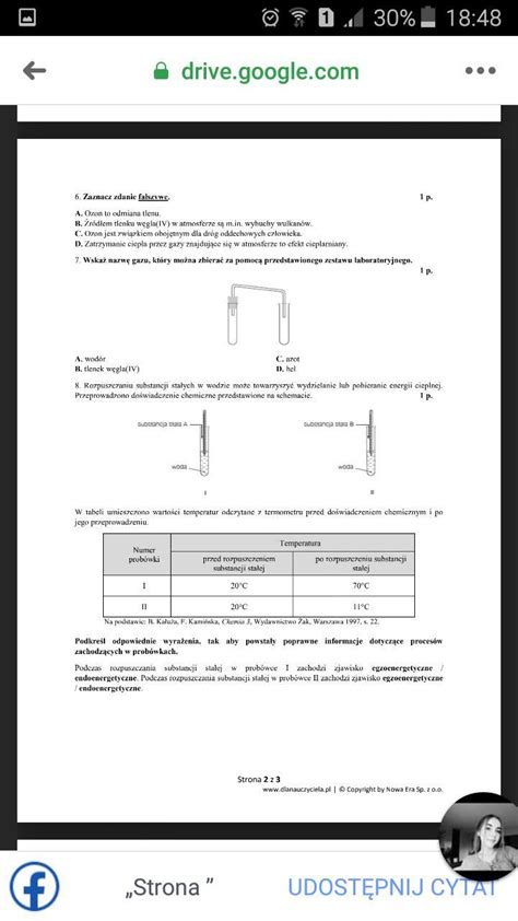 Substancje I Ich Przemiany Klasa Sprawdzian Hot Sex Picture