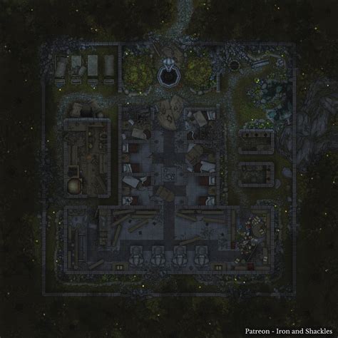 Forest Campsite Battlemap R Battlemaps