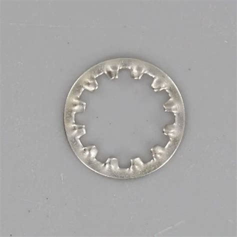 Electroplated Stainless Steel Serrated Lock Washers Grade Ss